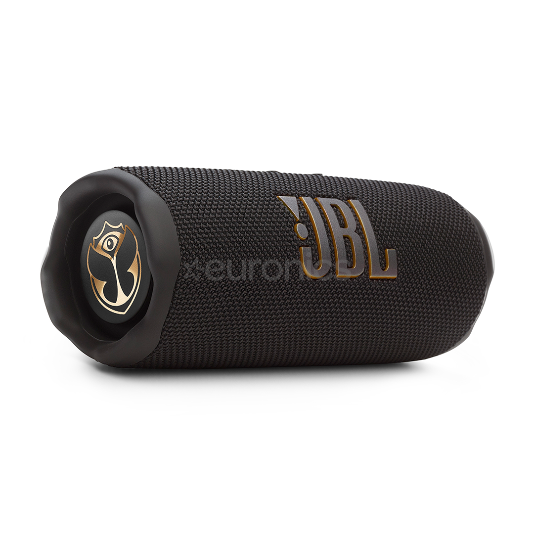 JBL Flip 7 Tomorrowland Edition, черный - Портативная беспроводная колонка