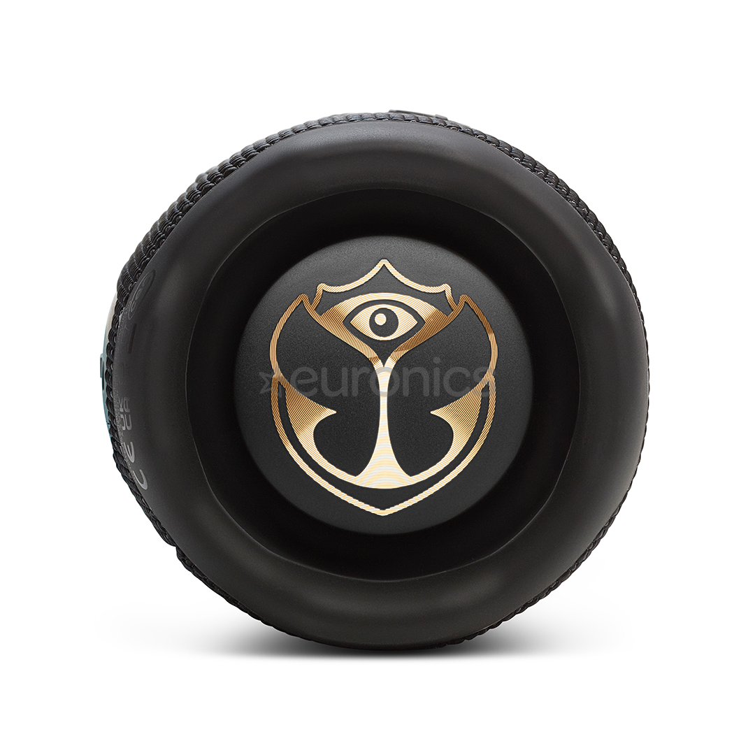 JBL Flip 7 Tomorrowland Edition, черный - Портативная беспроводная колонка