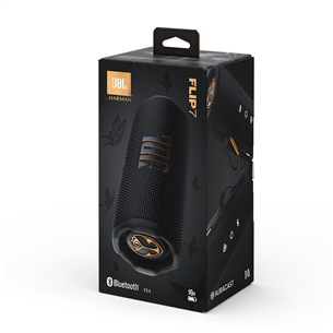 JBL Flip 7 Tomorrowland Edition, черный - Портативная беспроводная колонка