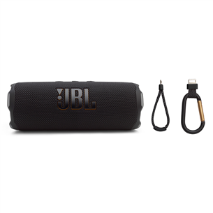 JBL Flip 7 Tomorrowland Edition, черный - Портативная беспроводная колонка