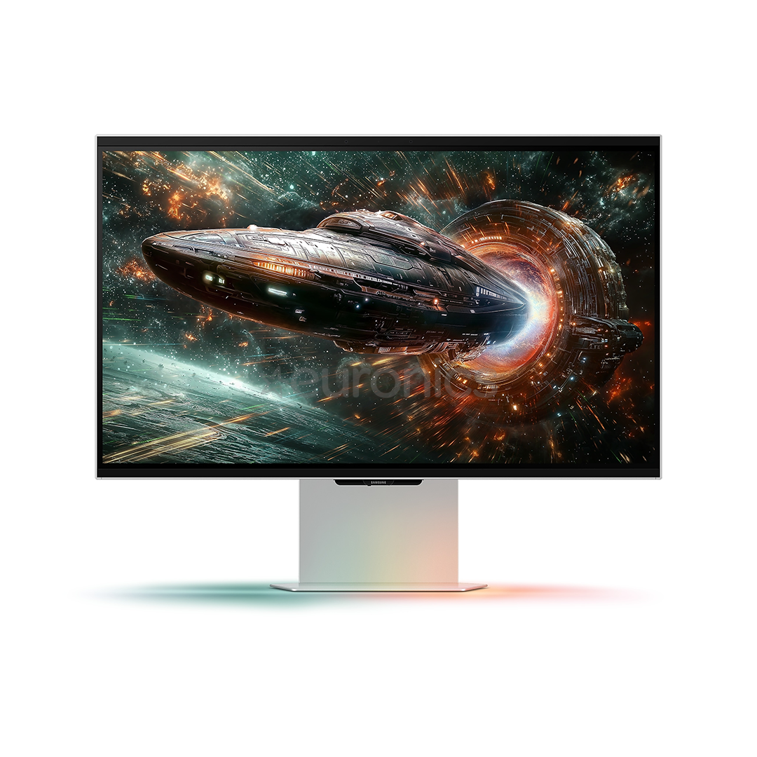 Samsung Odyssey 3D G90XF, 27'', 4K UHD, IPS, 165 Hz, mercury silver - Monitor