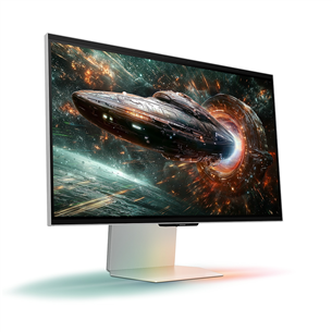 Samsung Odyssey 3D G90XF, 27'', 4K UHD, IPS, 165 Hz, mercury silver - Monitor