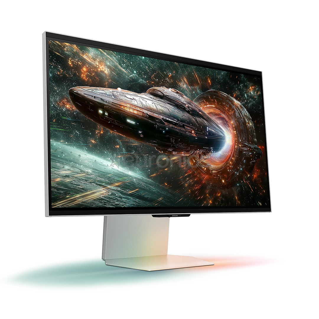 Samsung Odyssey 3D G90XF, 27'', 4K UHD, IPS, 165 Hz, sudraba - Monitors