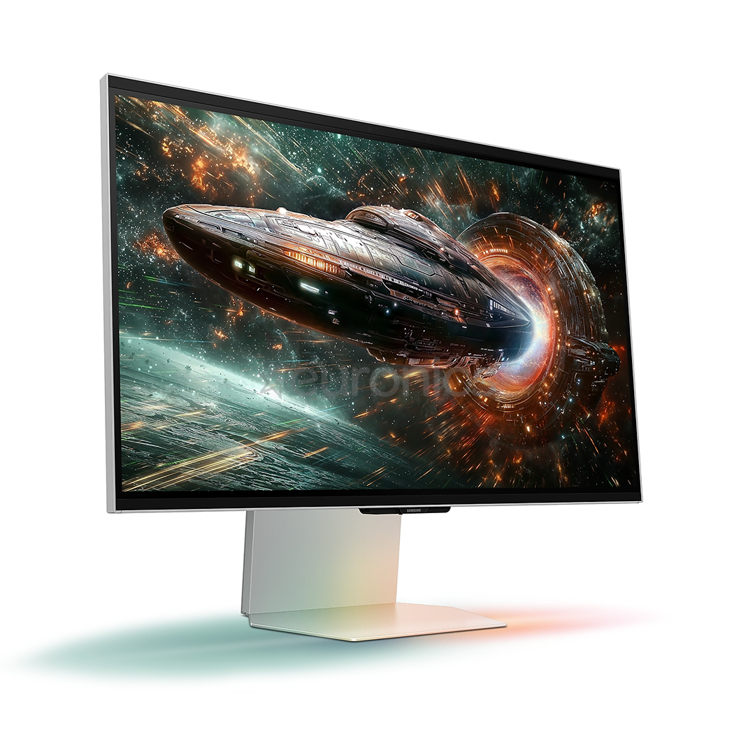 Samsung Odyssey 3D G90XF, 27'', 4K UHD, IPS, 165 Hz, mercury silver - Monitor