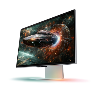 Samsung Odyssey 3D G90XF, 27'', 4K UHD, IPS, 165 Hz, mercury silver - Monitor