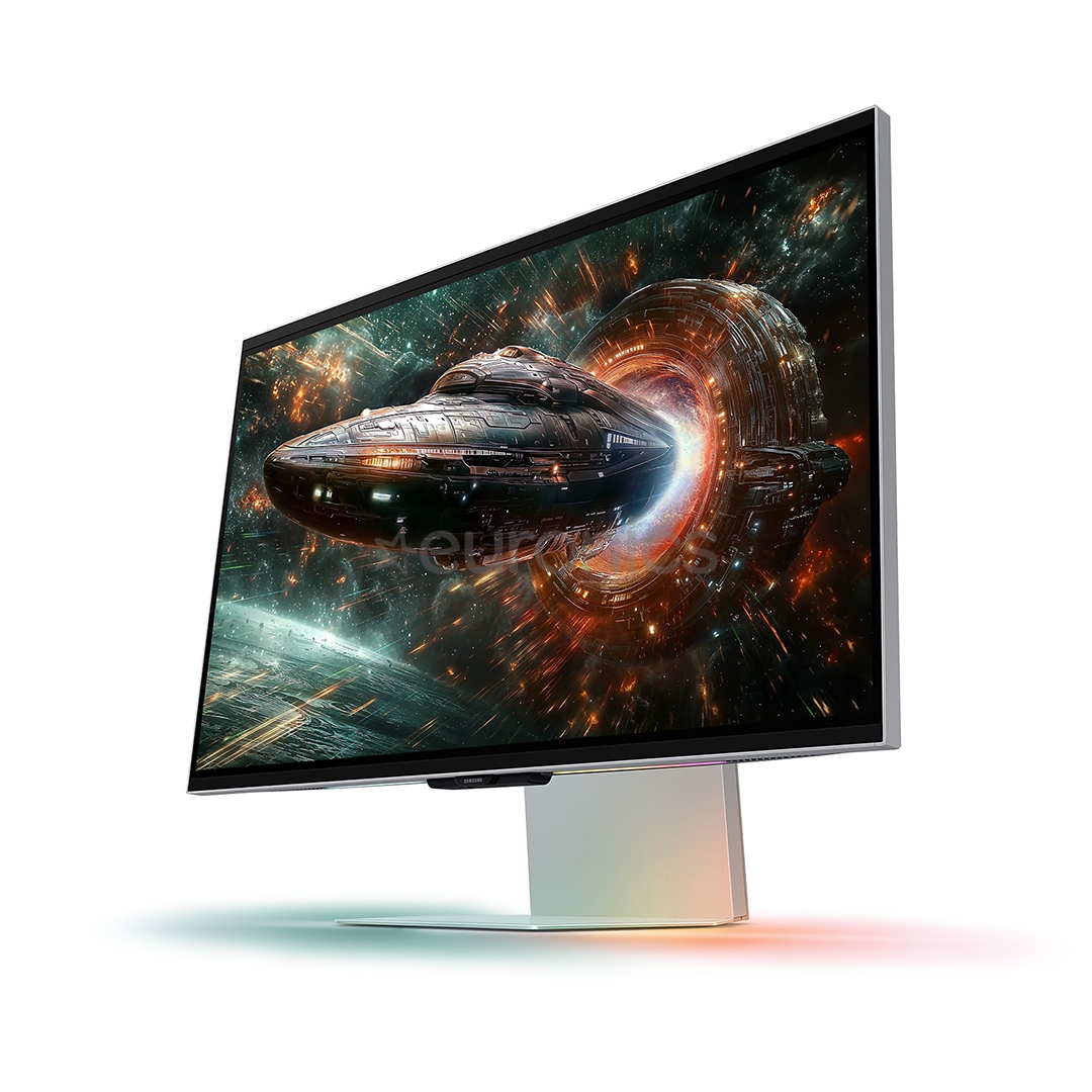 Samsung Odyssey 3D G90XF, 27'', 4K UHD, IPS, 165 Hz, mercury silver - Monitor