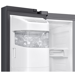 Samsung Bespoke AI, NoFrost, 640 л, высота 179 см, черный - SBS-холодильник