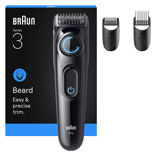 Braun Beard Trimmer Series 3, черный - Триммер для бороды BT3520