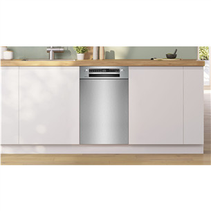 Bosch, Series 4, 10 komplekti - Iebūvējama trauku mazgājamā mašīna