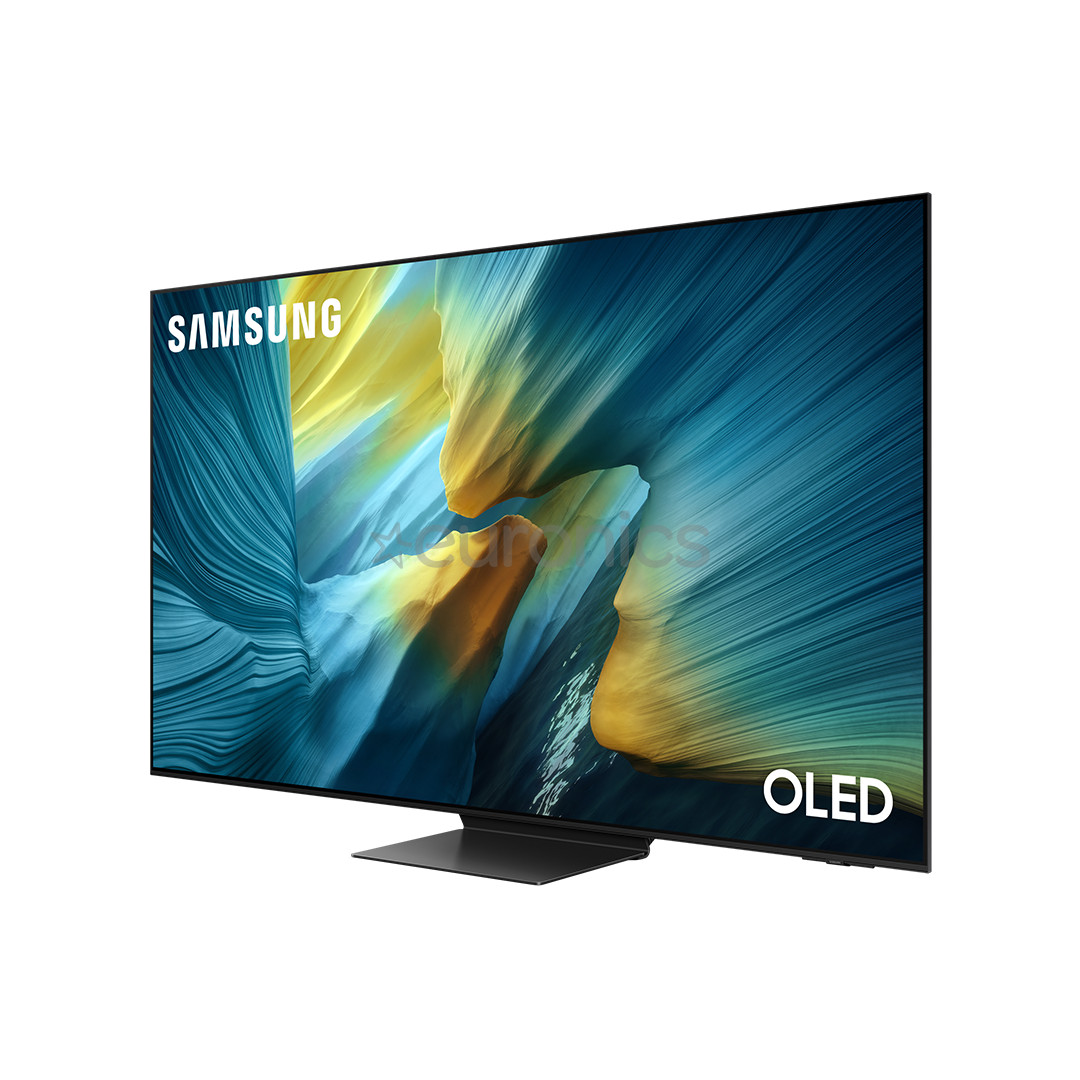 Samsung S95F, 77'', 4K UHD, OLED, melna - Televizors