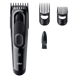 Braun Hair Clipper Series 5, черный - Машинка для стрижки волос