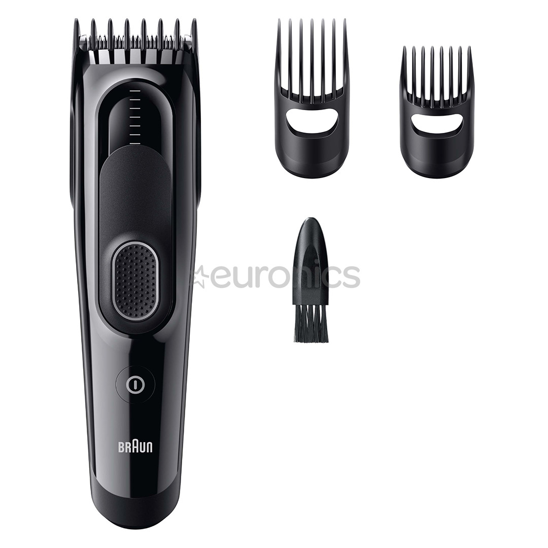 Braun Hair Clipper Series 5, melna - Matu griežamā mašīna