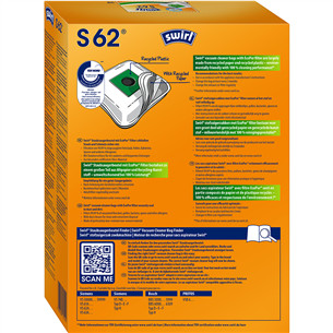 Swirl, 4 gab. - Putekļu sūcēja maisiņi