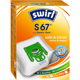 Swirl, 4 pcs - Dust bags S67MNEW