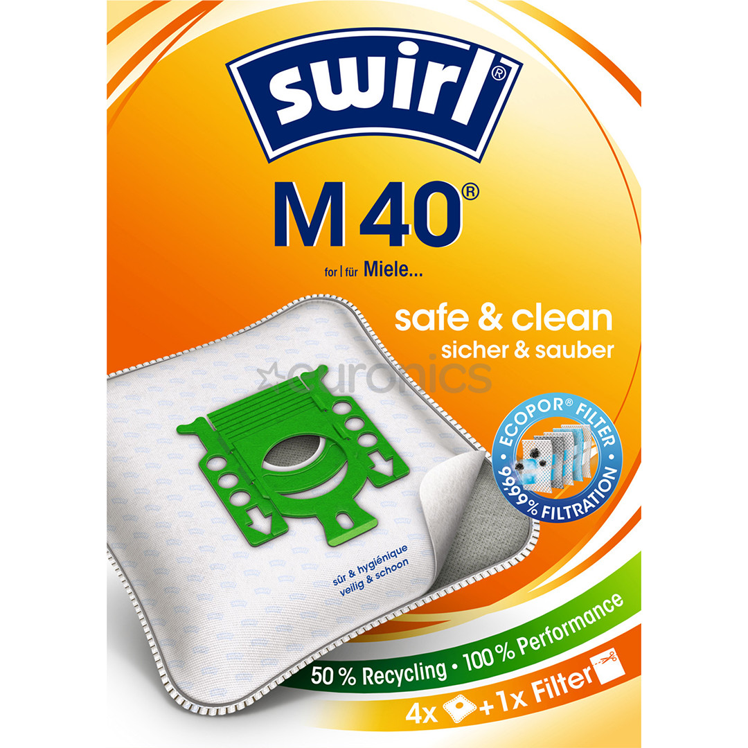 Swirl, 4 gab. - Putekļu sūcēja maisiņi