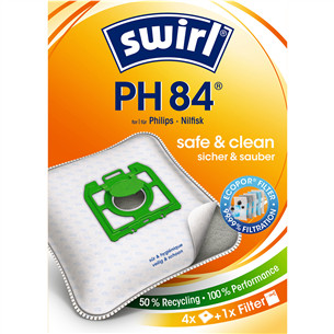 Swirl, 4 gab. - Putekļu sūcēju maisiņi