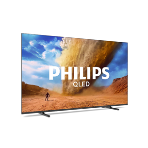 Philips PUS7810, 55'', 4K UHD, QLED, черный - Телевизор