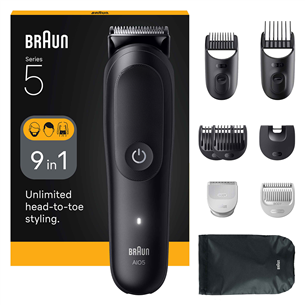 Braun Series 5, 9 в 1, черный - Мультитриммеp AIO5540