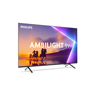 Philips PUS8510, 43'', 4K UHD, QLED, melna - Televizors