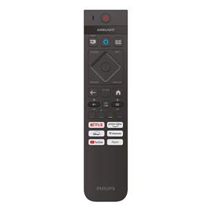 Philips PUS8510, 43'', 4K UHD, QLED, черный - Телевизор
