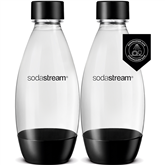 Soda Stream, 2 x 0,5 L, black - Spare bottles for sparkling water maker