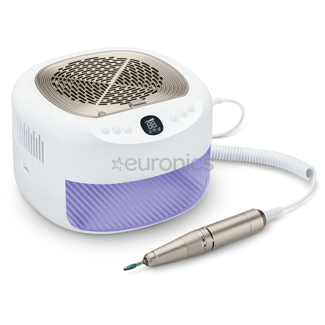 Beurer StudioNails Pro, 3 в 1, белый - Набор для маникюра и педикюра