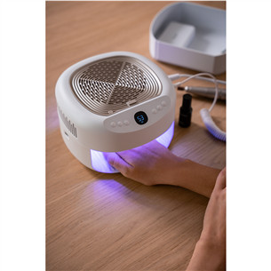 Beurer StudioNails Pro, 3 в 1, белый - Набор для маникюра и педикюра