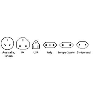 Skross Europe travel adapter TypeE/F, balta - Ceļojuma adapteris