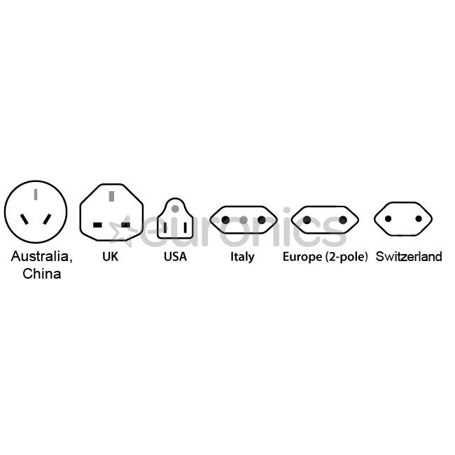 Skross Europe travel adapter TypeE/F, balta - Ceļojuma adapteris