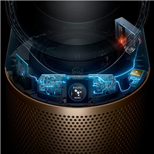 Dyson, белый/золотистый - Очиститель воздуха