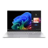 Asus Vivobook S 15 OLED, 15,6'', 120 Hz, OLED, 3K, X Elite, 32 GB, 1 TB, Copilot+, W11P, sudraba - Portatīvais dators