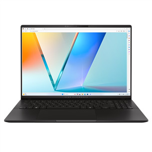 Asus Vivobook S 16 OLED, 16'', 3.2K, 120 Hz, OLED, Ryzen 7, 16 GB, 1 TB, Copilot+, ENG, melna - Portatīvais dators M5606UA-MX087W