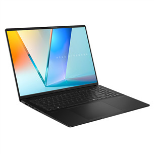 Asus Vivobook S 16 OLED, 16'', 3.2K, 120 Hz, OLED, Ryzen 7, 16 GB, 1 TB, Copilot+, ENG, melna - Portatīvais dators