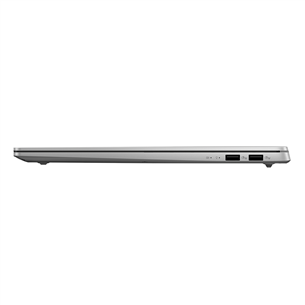 Asus Vivobook S 16 OLED, 16'', 3.2K, 120 Hz, OLED, Ryzen 7, 16 GB, 1 TB, Copilot+, ENG, sudraba - Portatīvais dators