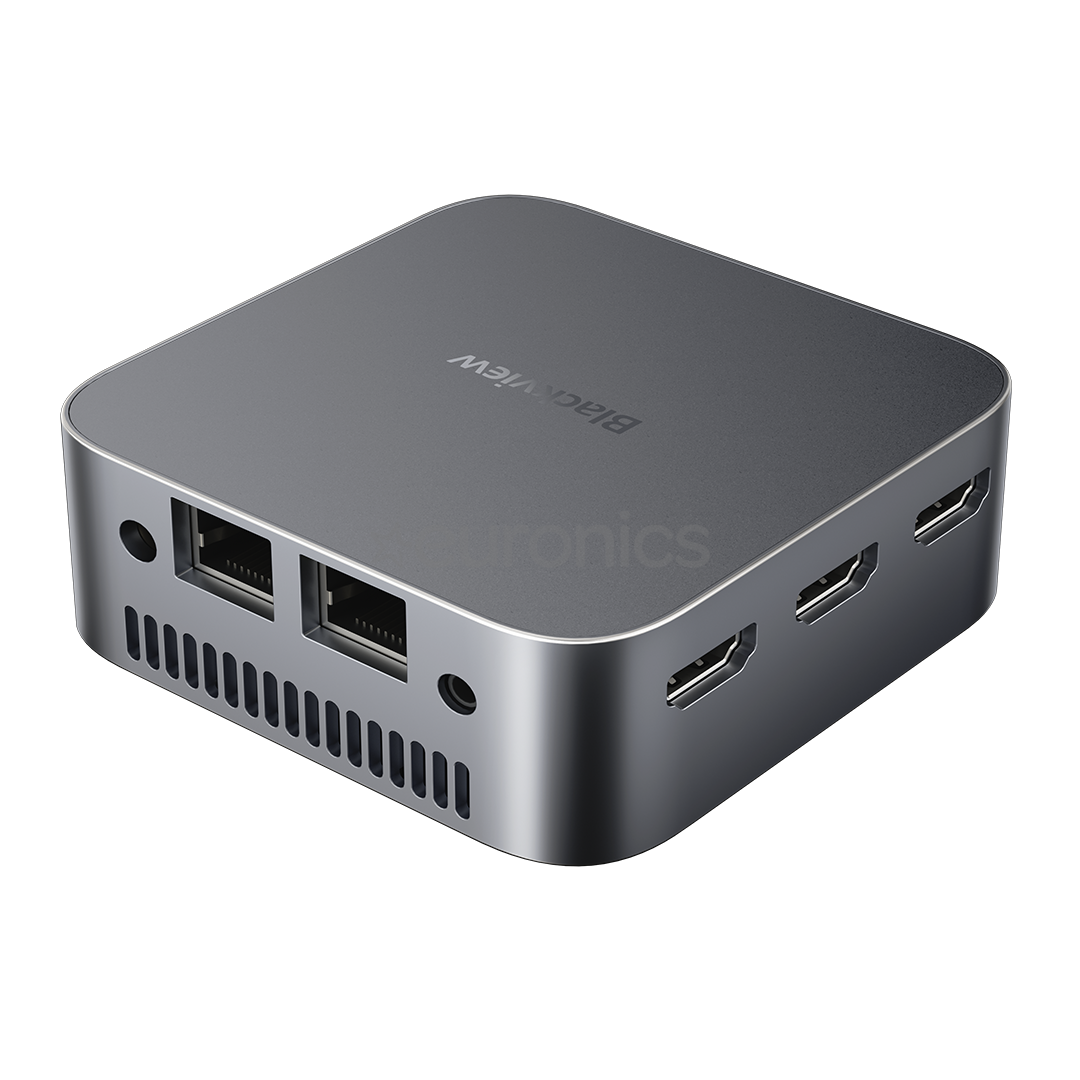 Blackview MP80, Alder Lake, 16 GB, 512 GB, W11P, melna - Dators