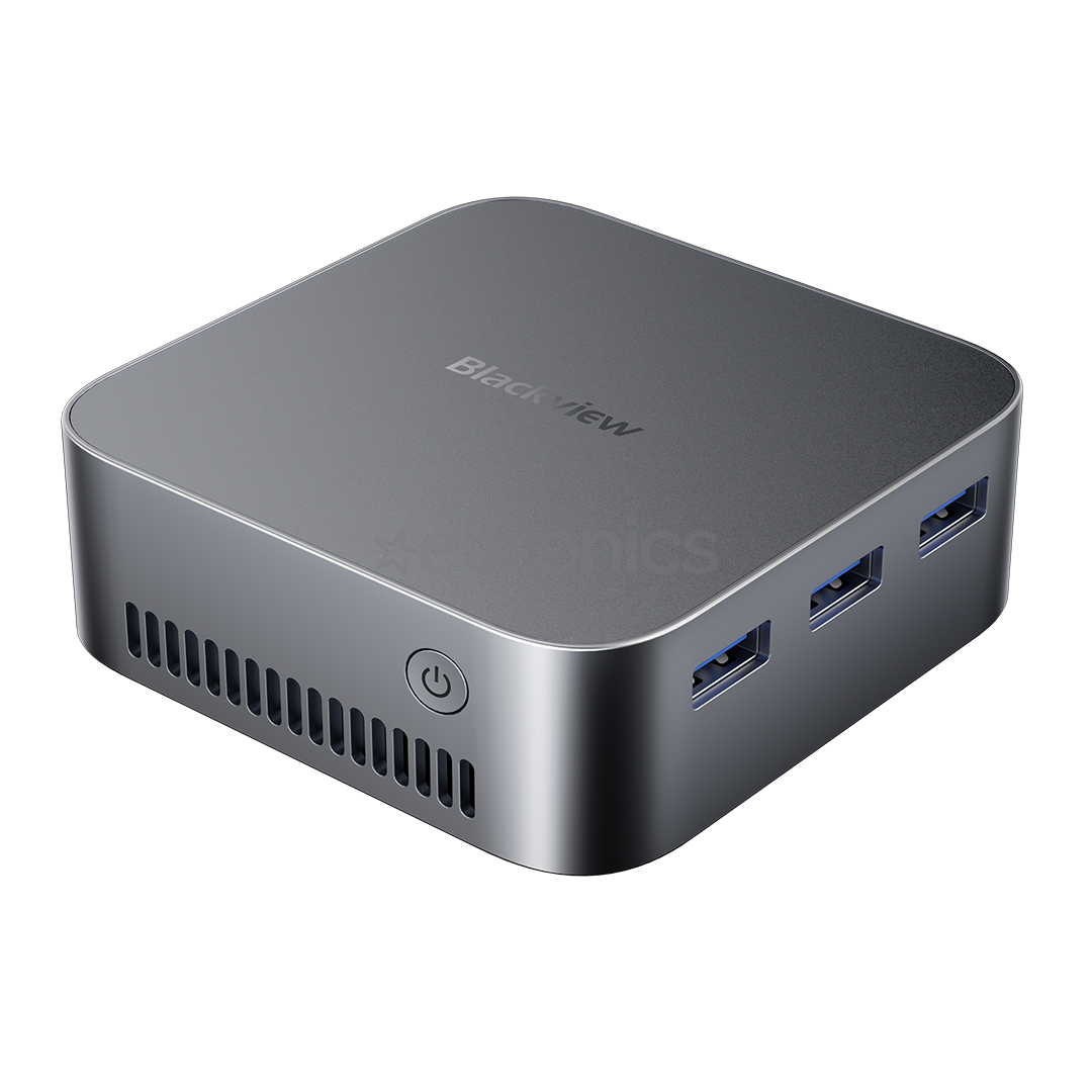 Blackview MP80, Alder Lake, 16 GB, 512 GB, W11P, melna - Dators