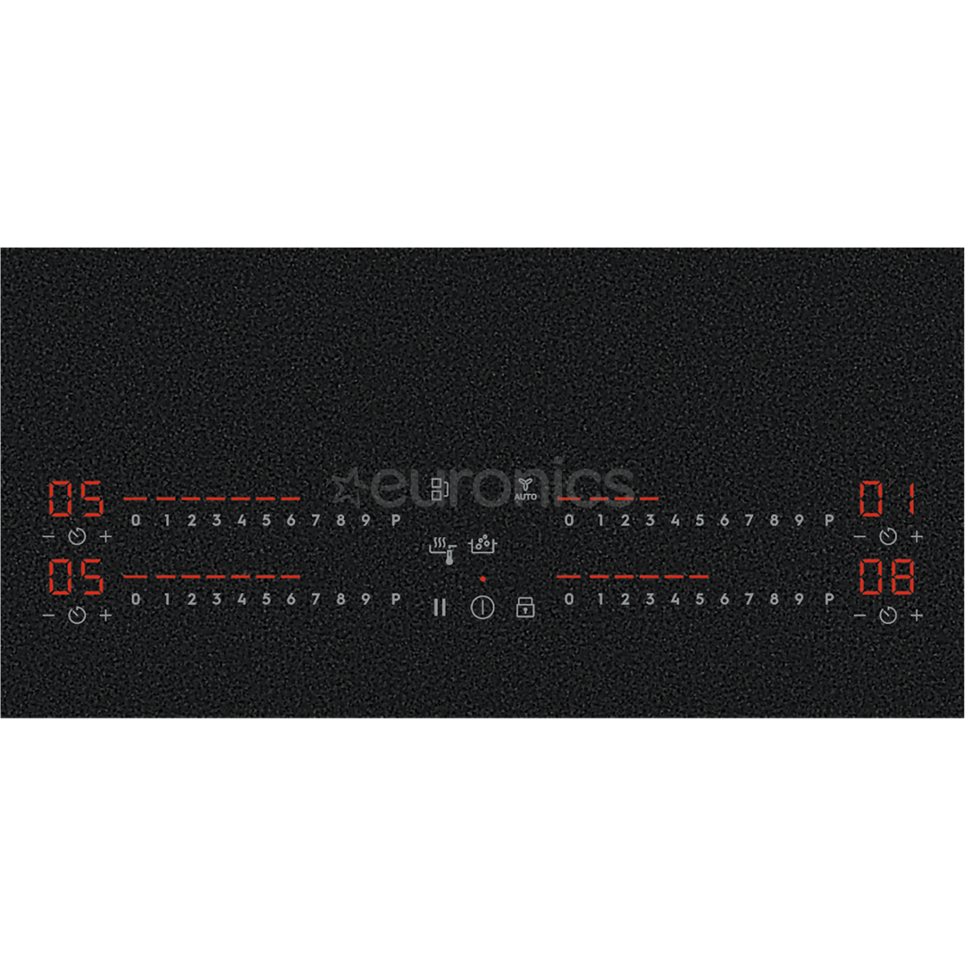 Electrolux 800 Series SaphirMatt, width 77 cm, frameless, black - Built-in induction hob