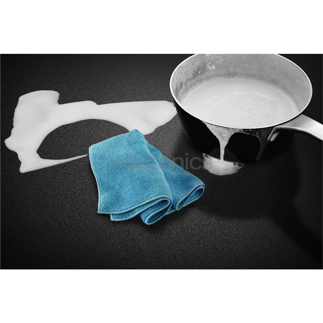 Electrolux 800 Series SaphirMatt, width 77 cm, frameless, black - Built-in induction hob