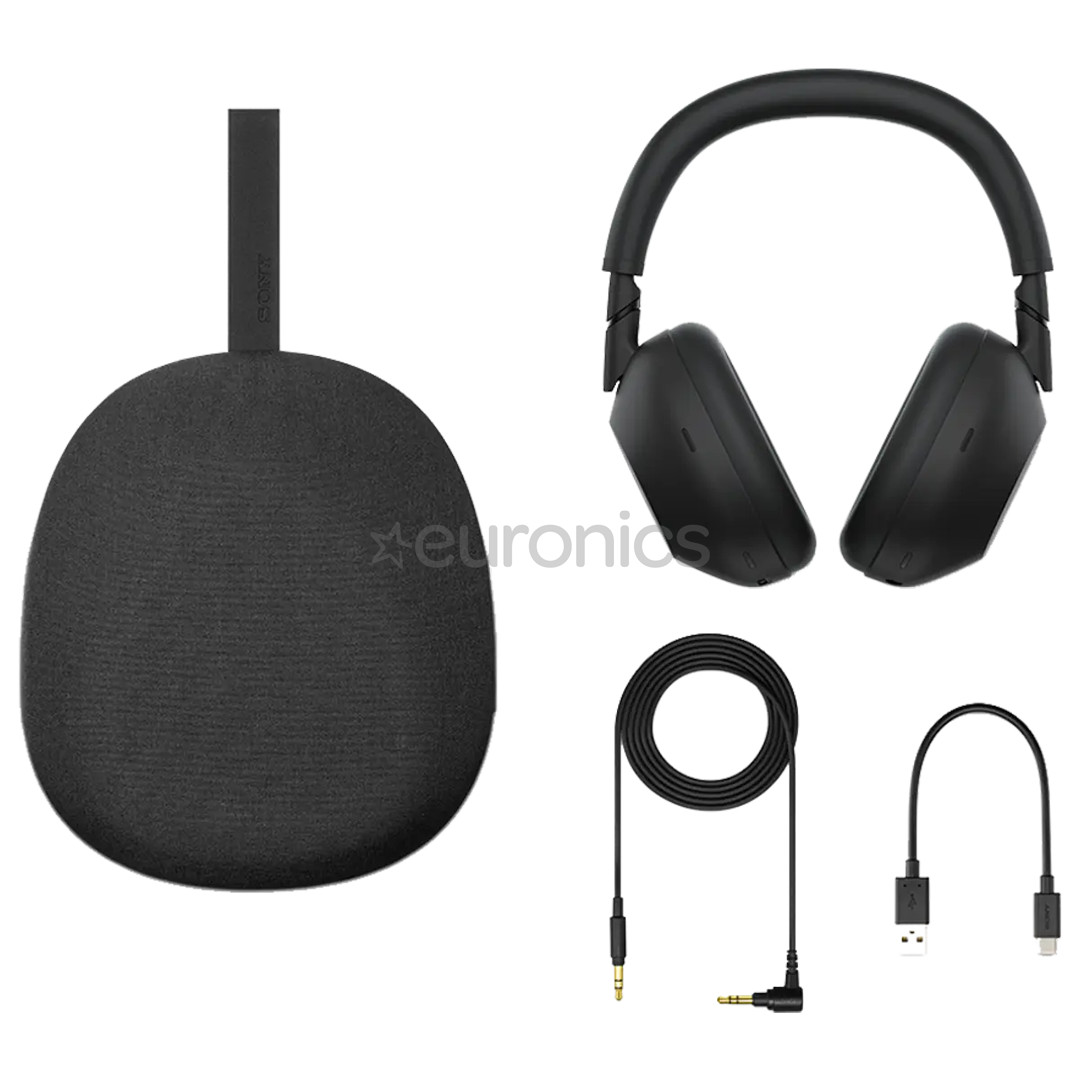 Sony WH-1000XM6, black - Wireless headphones