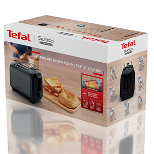 Tefal Subito, 1200 W, black - Toaster