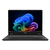 MSI Prestige 14 AI+ EVO, 14'', 2.8K, OLED, 120 Hz, Ultra 7, 32 GB, 1 TB, ENG, tumši pelēks - Portatīvais dators