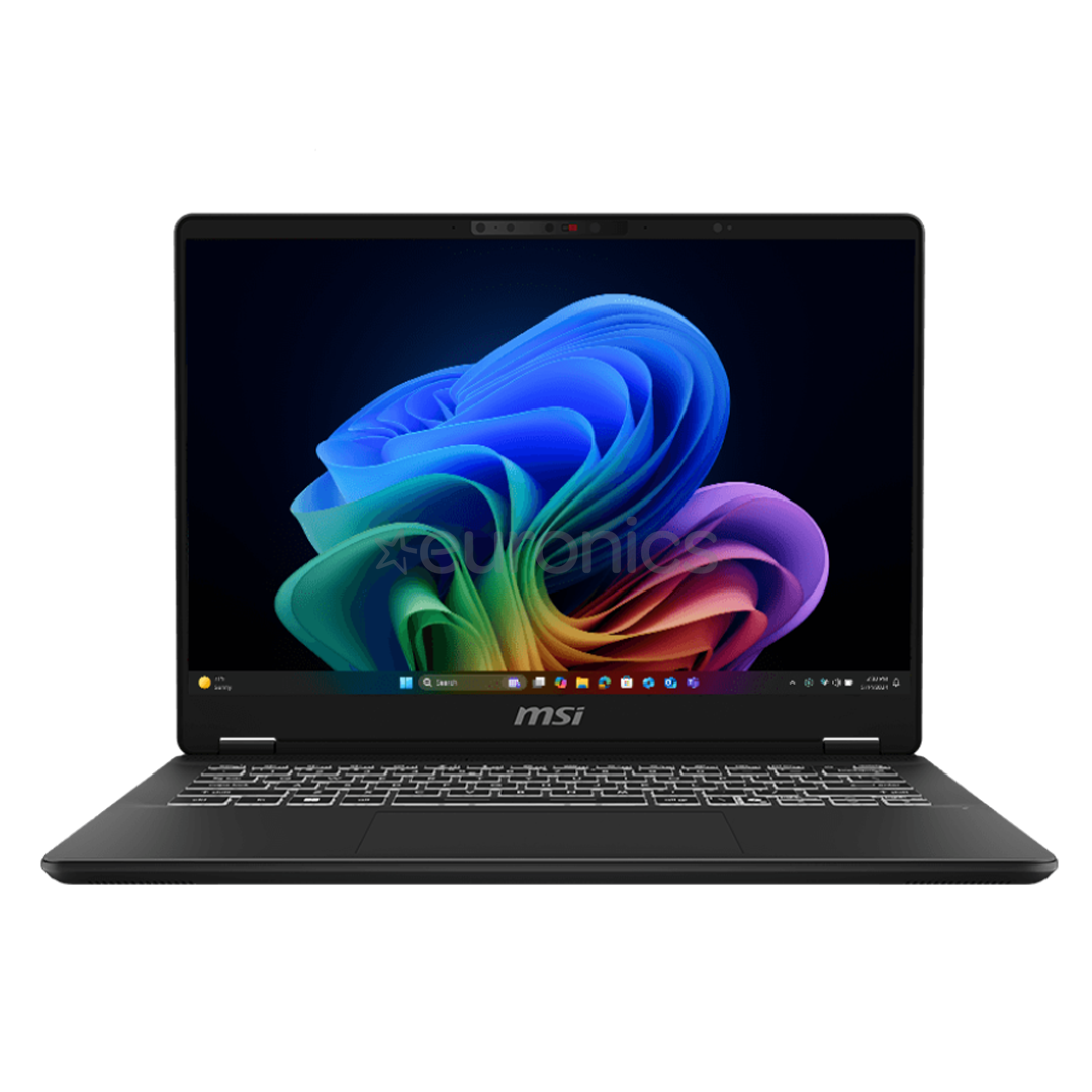MSI Prestige 16 AI+ EVO, 16'', QHD+, Ultra 7, 32 GB, 1 TB, ENG, tumši pelēka - Portatīvais dators