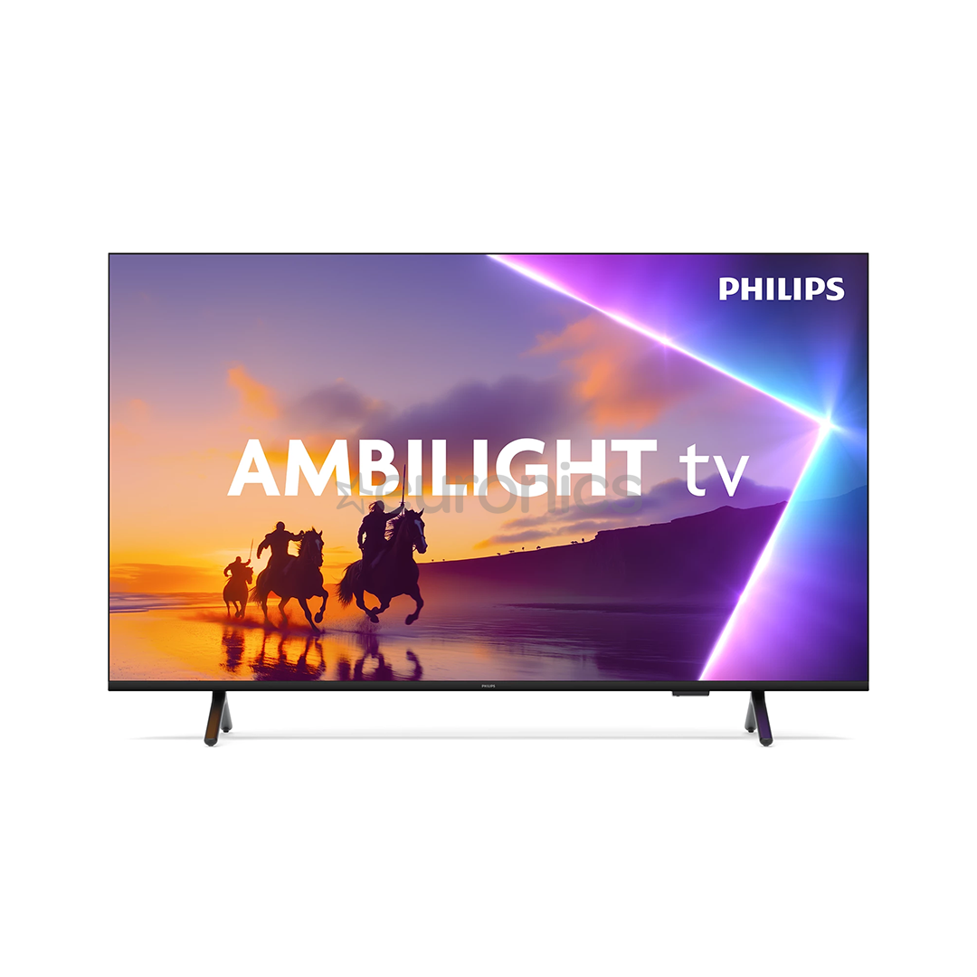 Philips PUS8510, 65'', 4K UHD, QLED, matte black - TV