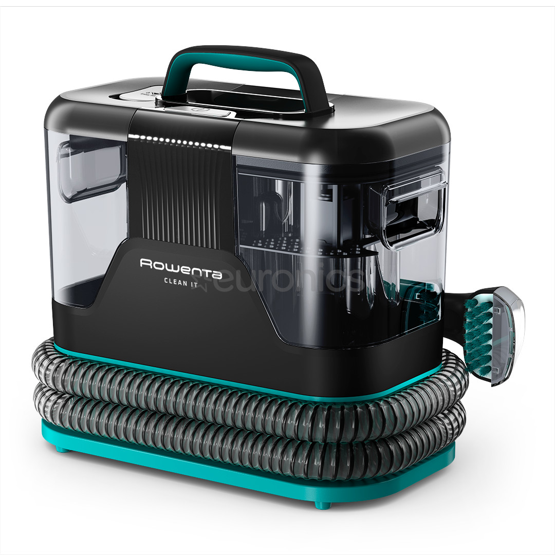 Rowenta Clean It, black/green - Carpet cleaner