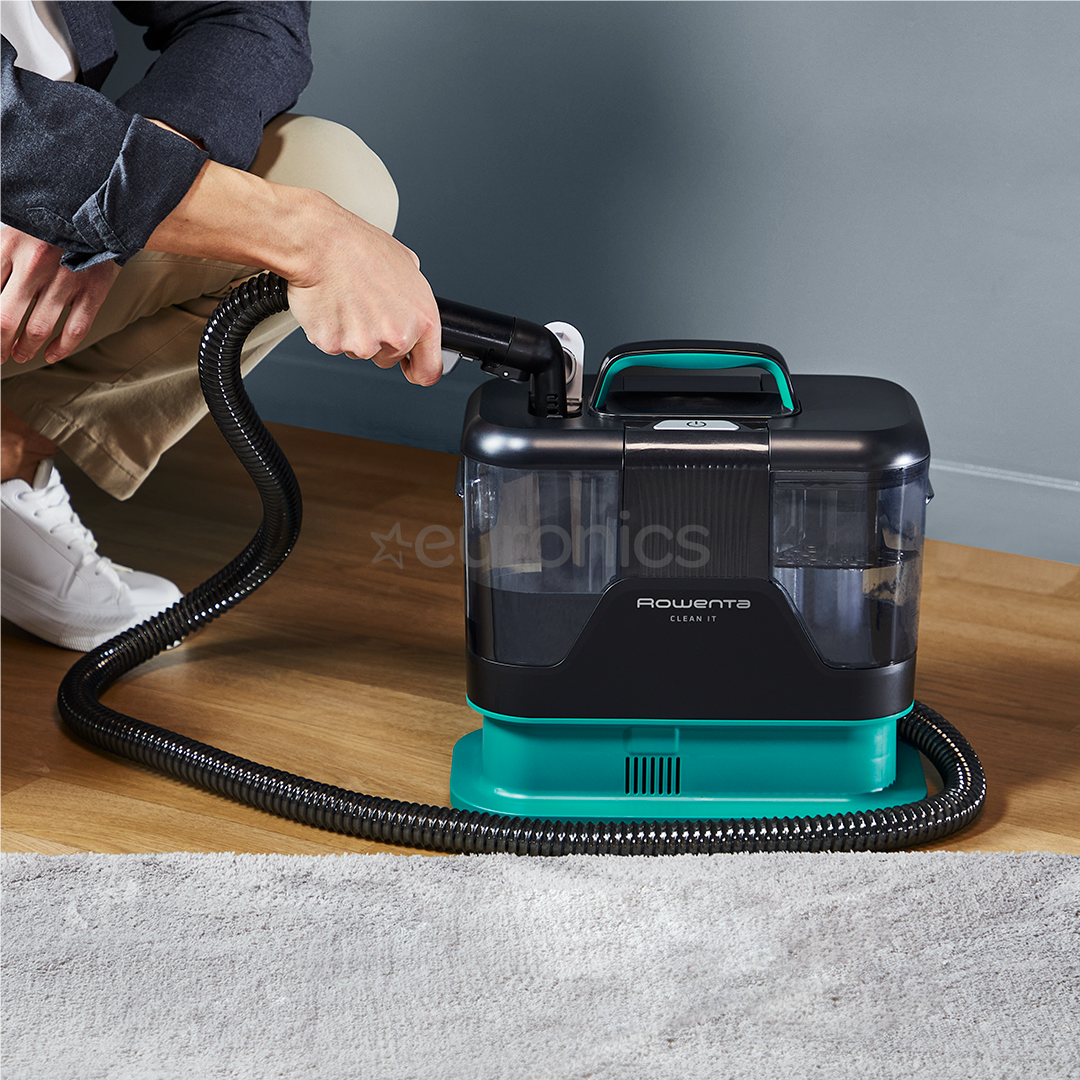 Rowenta Clean It, черный/зеленый - Очиститель текстиля
