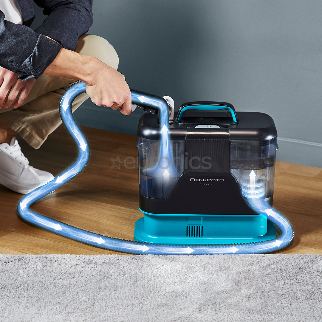 Rowenta Clean It, черный/зеленый - Очиститель текстиля