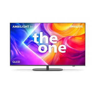 Philips The One PUS9010, 43'', 4K UHD, QLED, черный - Телевизор 43PUS9010/12