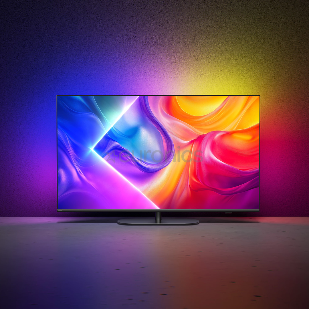 Philips The One PUS9010, 65'', 4K UHD, QLED, черный - Телевизор