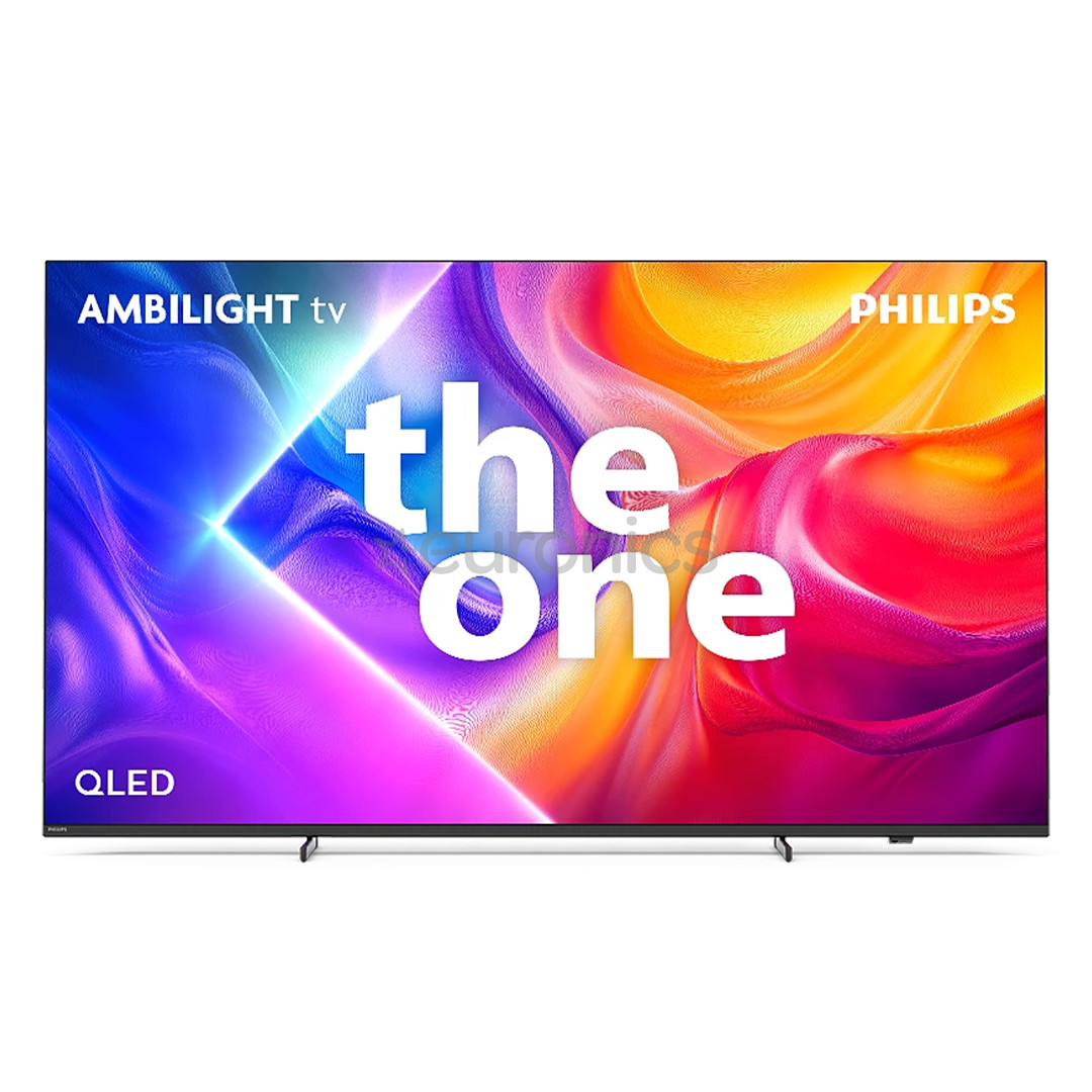 Philips The One PUS9010, 75'', 4K UHD, QLED, черный - Телевизор