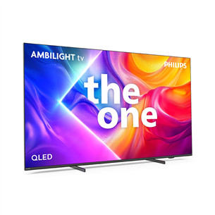 Philips The One PUS9010, 75'', 4K UHD, QLED, черный - Телевизор